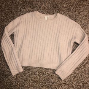 Cropped sweater